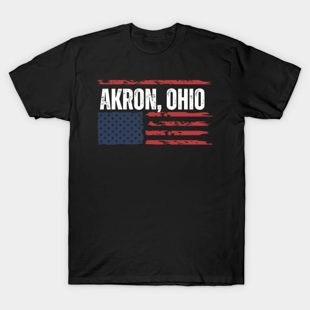 Akron Ohio T-Shirt by Official Friends Fanatic